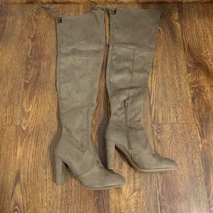 Forever Heeled Over The Knee Boots